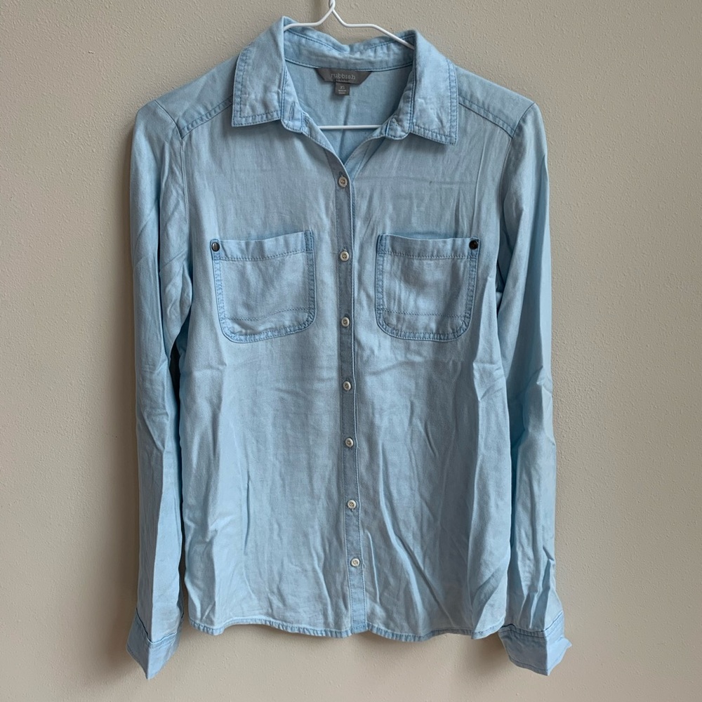 Light Blue Nordstrom Button-up